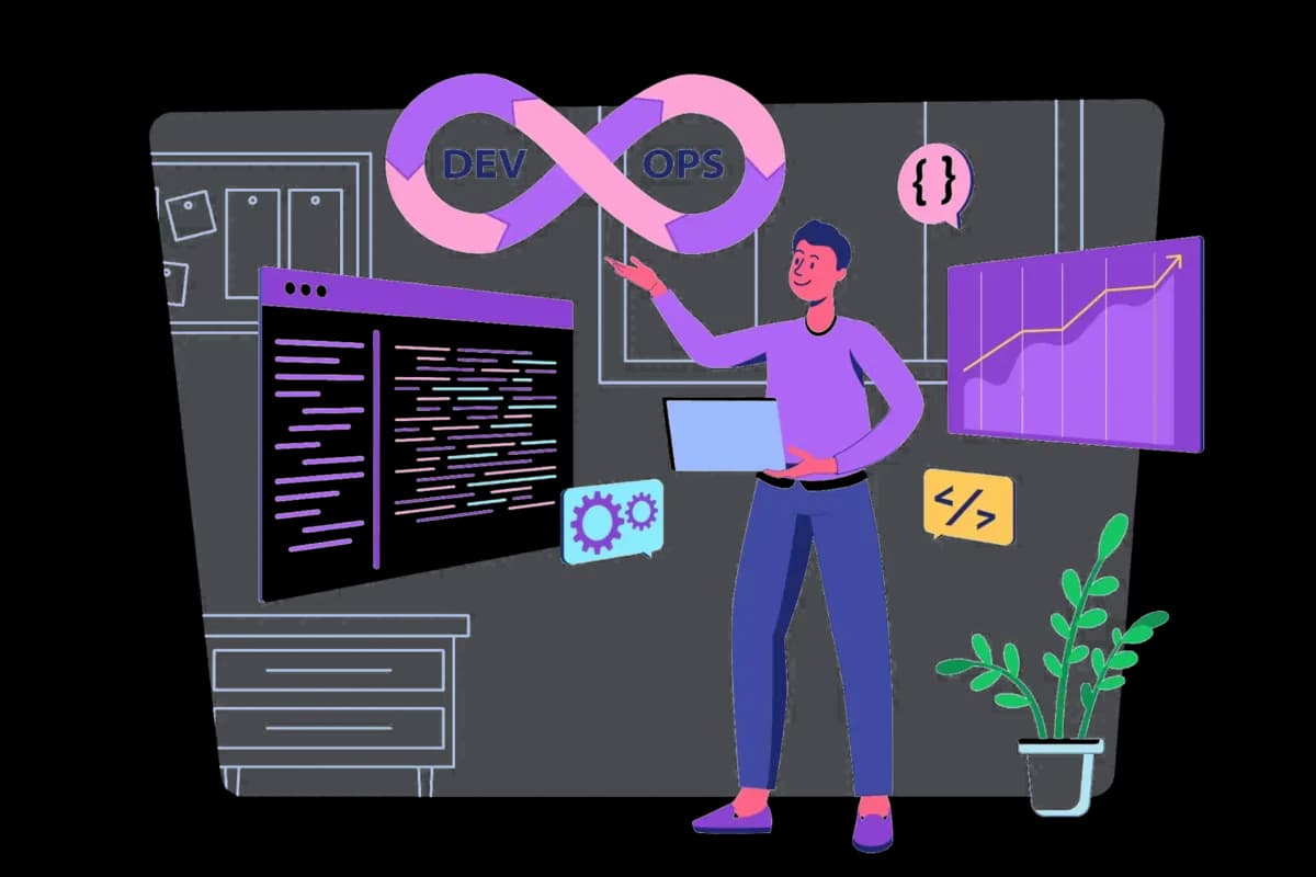 DevOps continuous delivery illustration