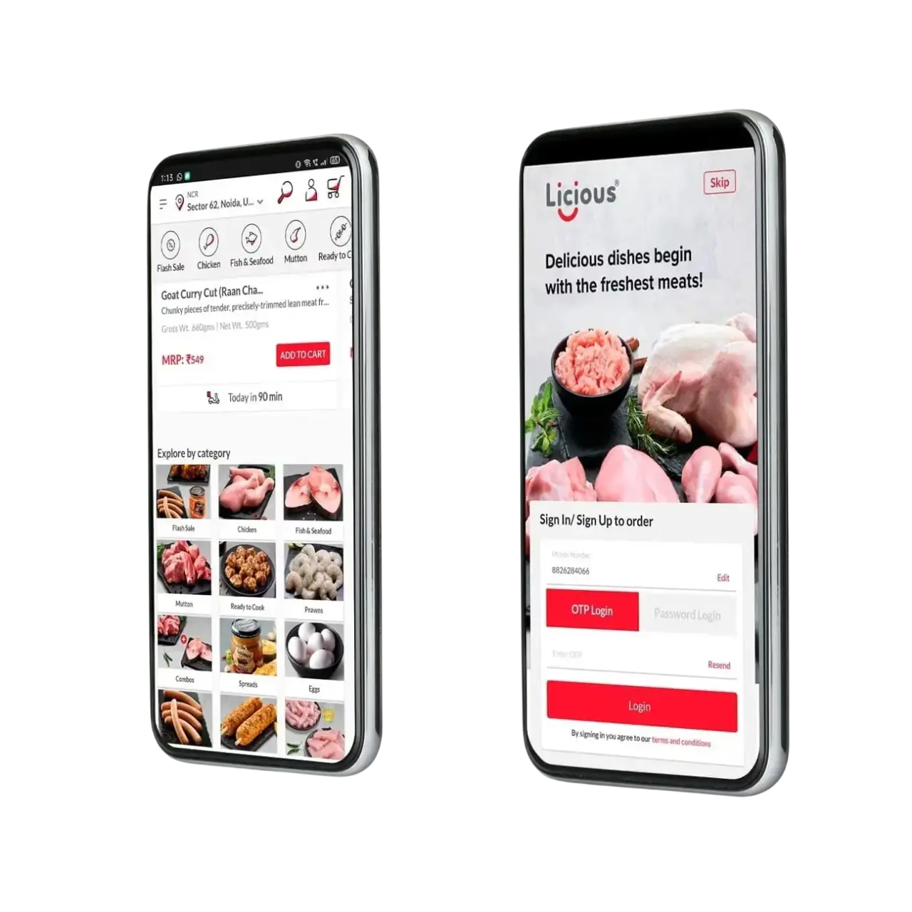 Licious App